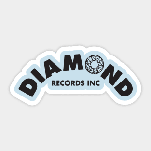 Diamond Records Sticker